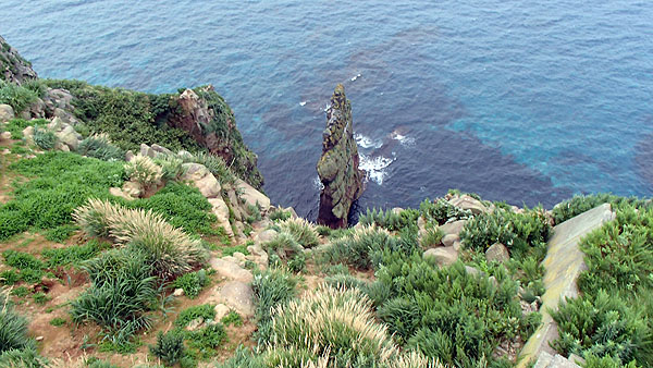 赤岩展望台からの景色